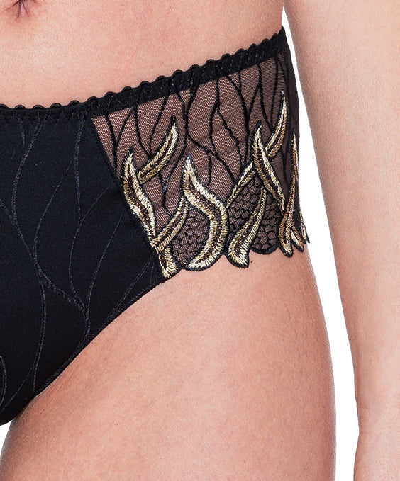 Julia Short 47740 Zwart/Goud - Image 4