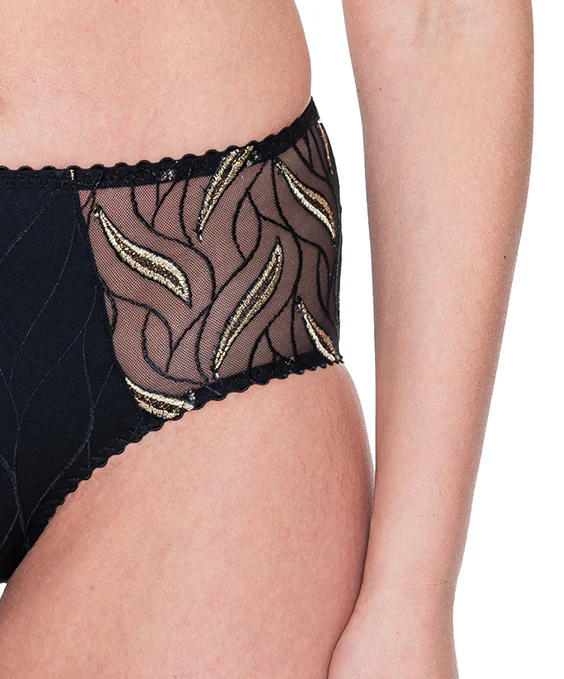 Julia Taille Slip 47750 Zwart/Goud - Image 3