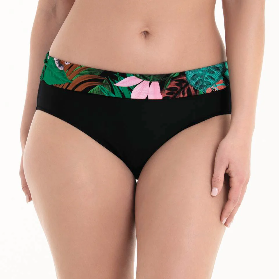 Jungle Groove Bikini Slip 8459-0 826 Smaragd