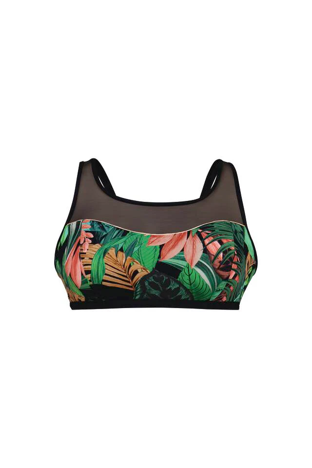 Jungle Groove Prothese Bikini Top 6509-1 826 Smaragd - Image 2