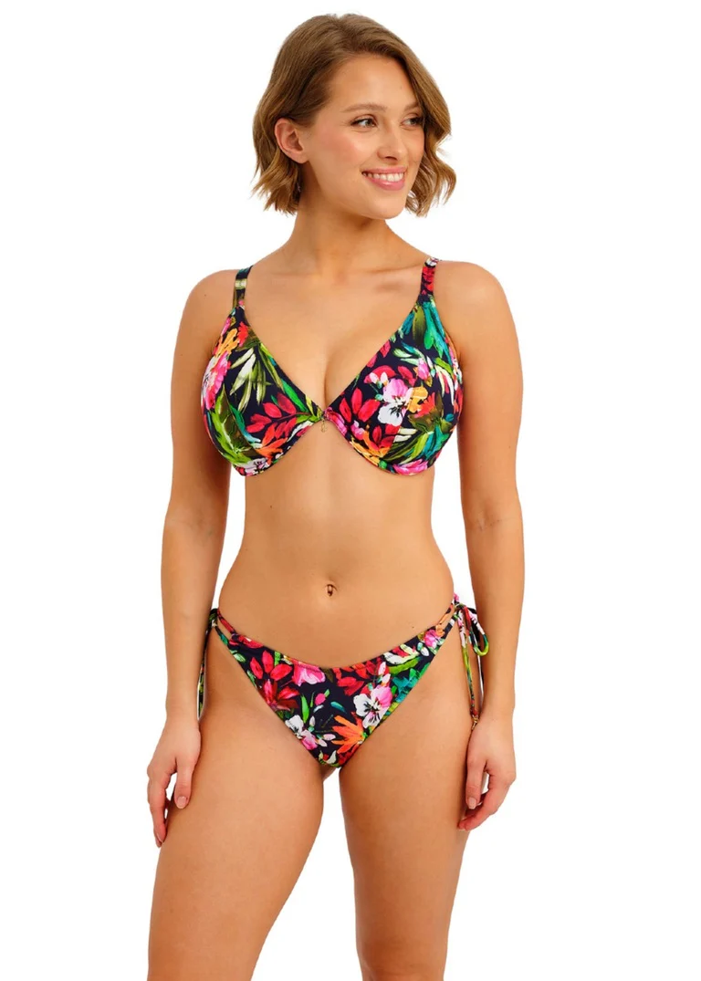 Kailua Plunge Bikini Top AS207927 Midnight - Image 3