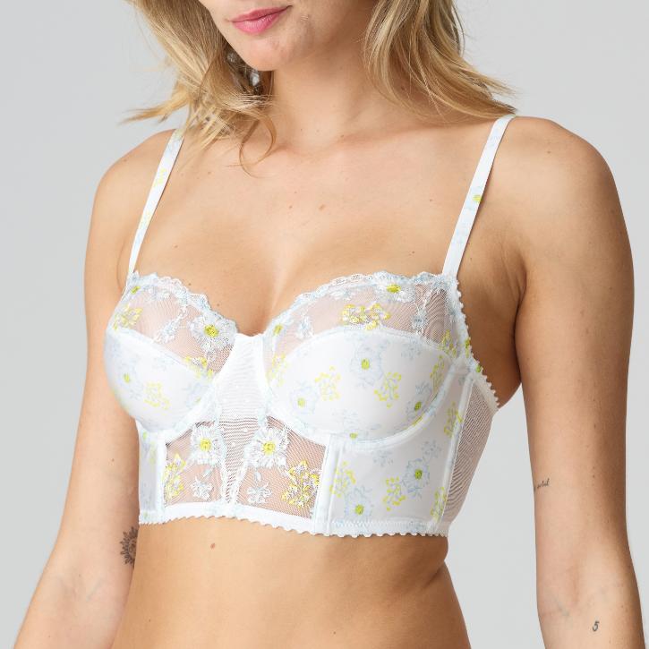 Chen Balconette Bh Longline 0102683 White Yacht - Image 2