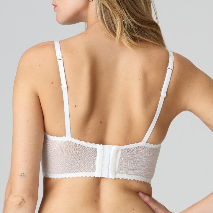 Chen Balconette Bh Longline 0102683 White Yacht - Image 3