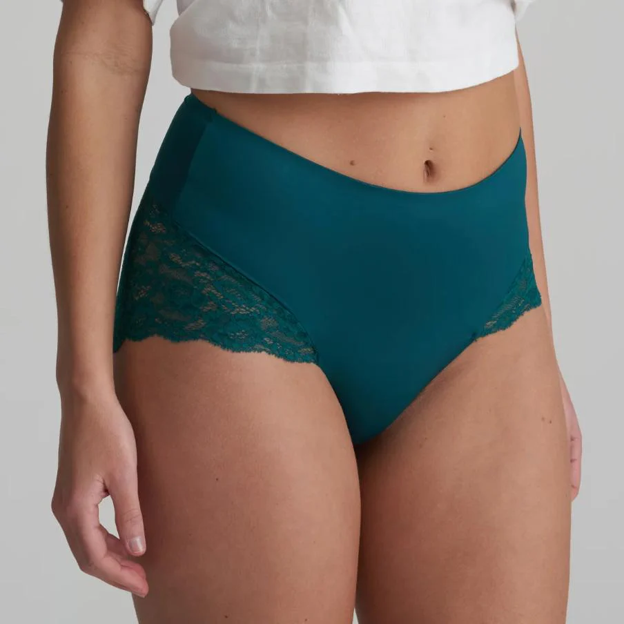 Color Studio Lace Taille Slip 0521631 Jasper Green - Image 2
