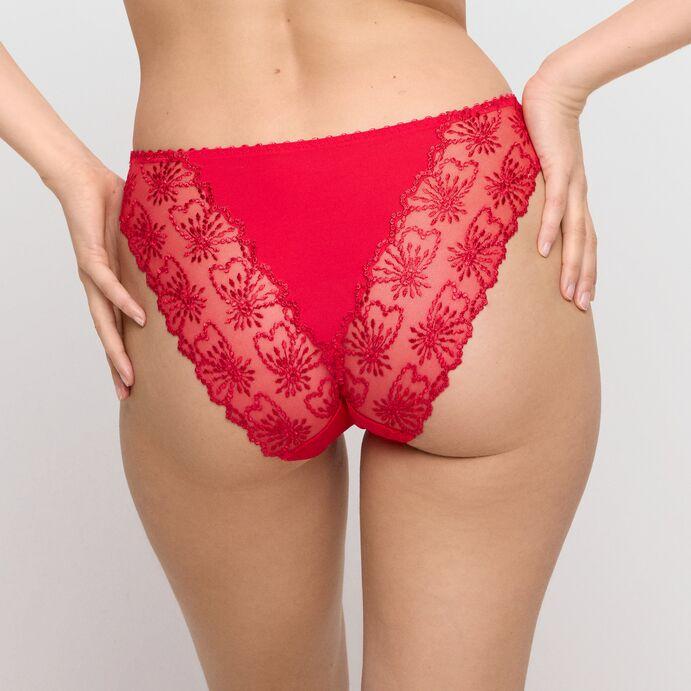 Jane Italiaanse Slip 0501333 True Red - Image 3