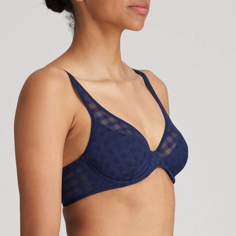 Jereme Triangel Bh Halve Mousse Cups 0122395 Saffier Blauw - Image 2