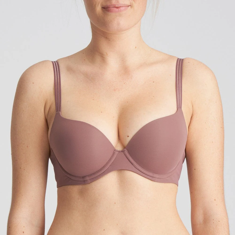 Louie Push Up Bh  0122097 Satin Taupe