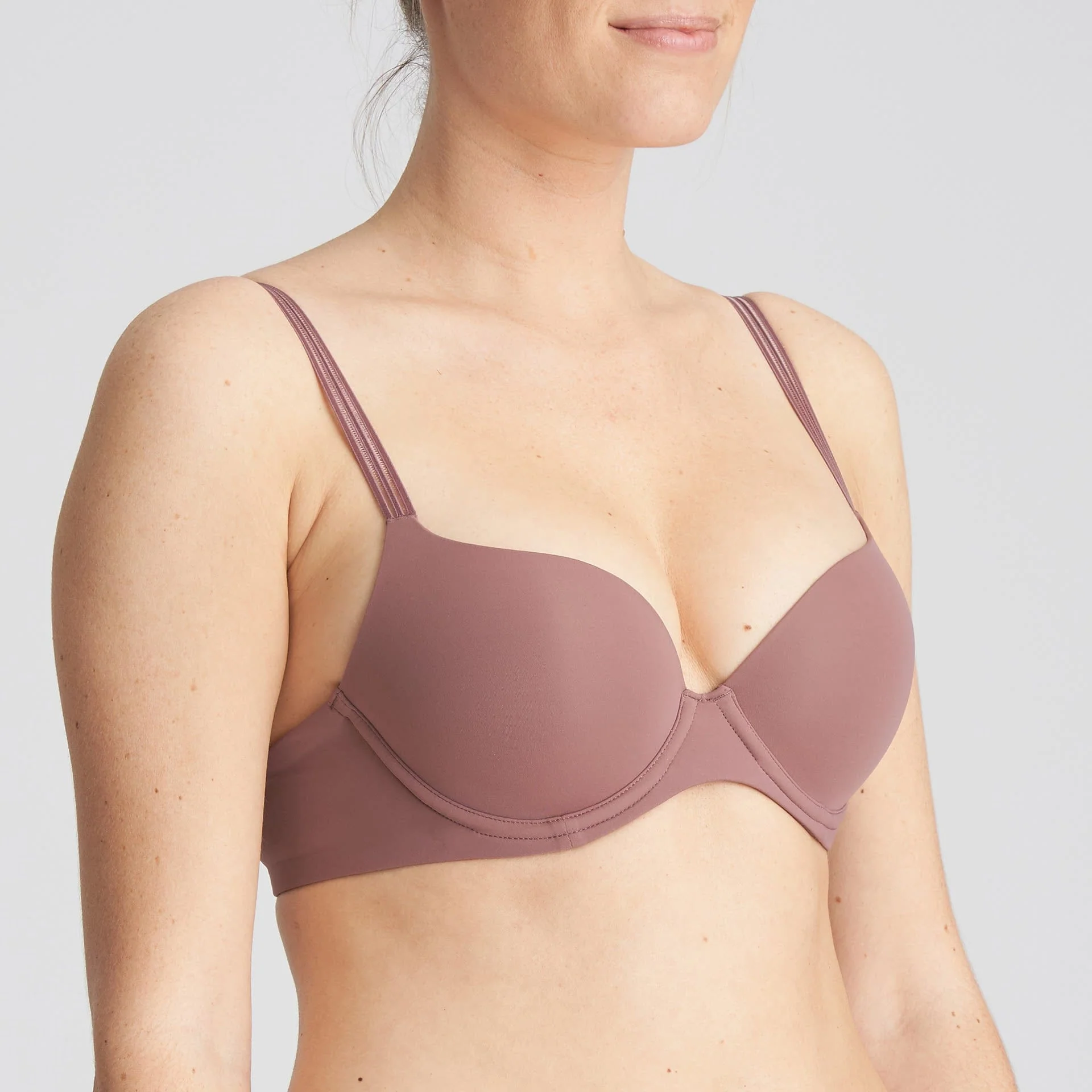 Louie Push Up Bh  0122097 Satin Taupe - Image 2