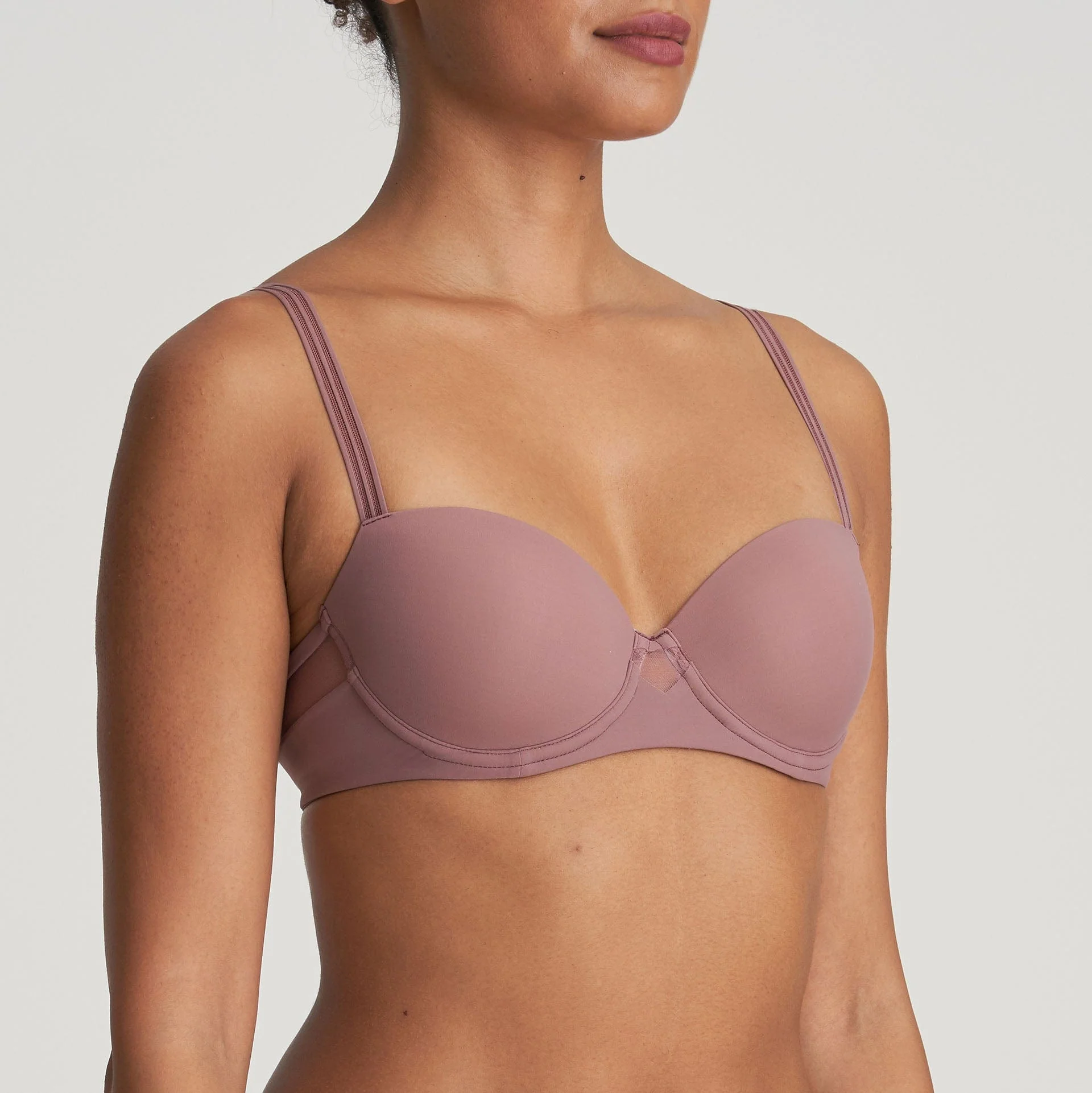 Louie Voorgevormde Balconette Bh 0122099 Satin Taupe - Image 2