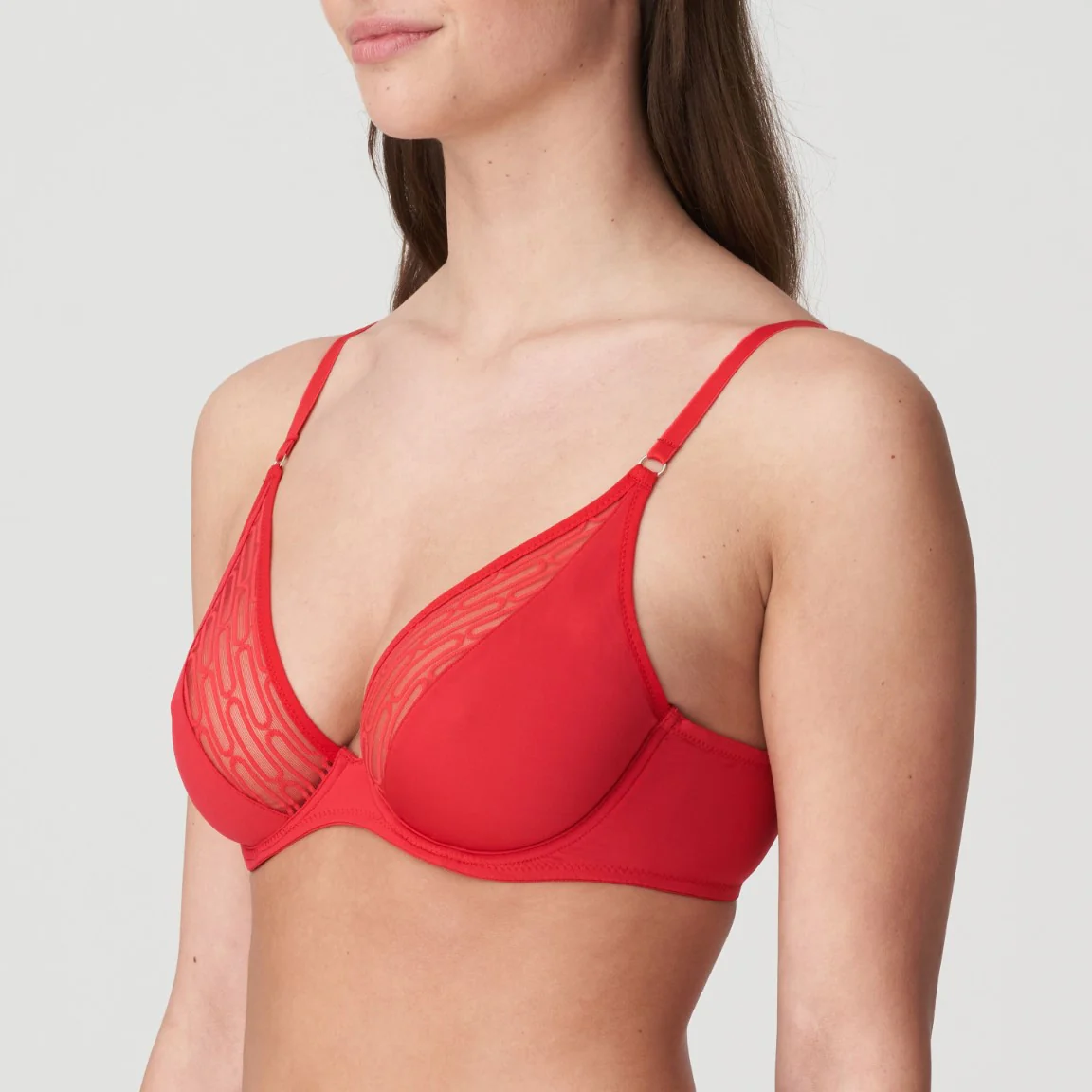 Tanzara Plunge Bh 0122382 Scarlet - Image 3