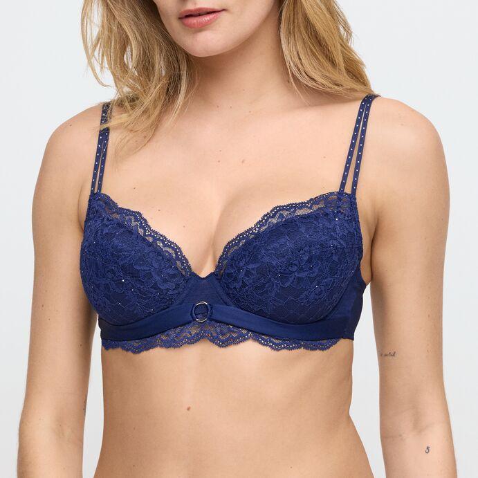 Musea Push Up Bh uitneembare pads 0102977 Saffier Blauw