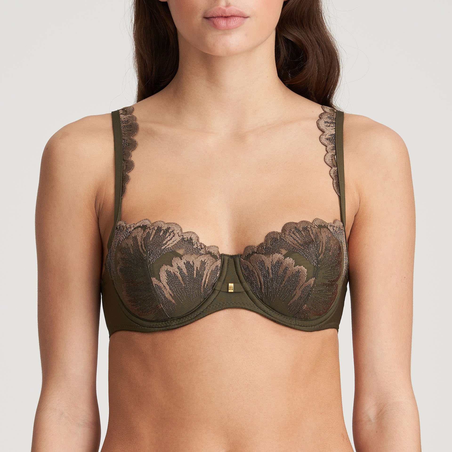 Phoebe Balconette Bh 0102455 Olive Green