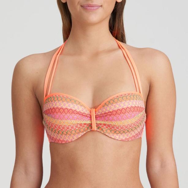 Almoshi Voorgevormde Balconette Bikini Top 1007119 Juicy Peach - Image 2