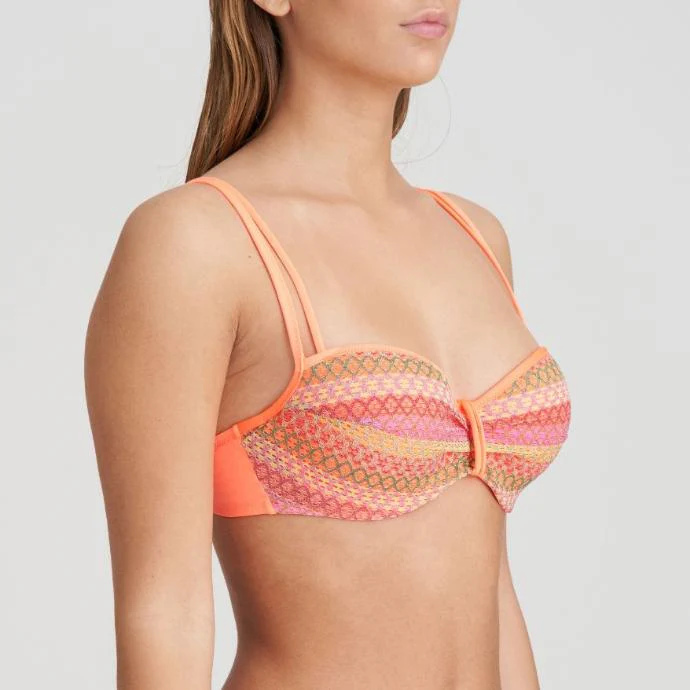 Almoshi Voorgevormde Balconette Bikini Top 1007119 Juicy Peach - Image 3