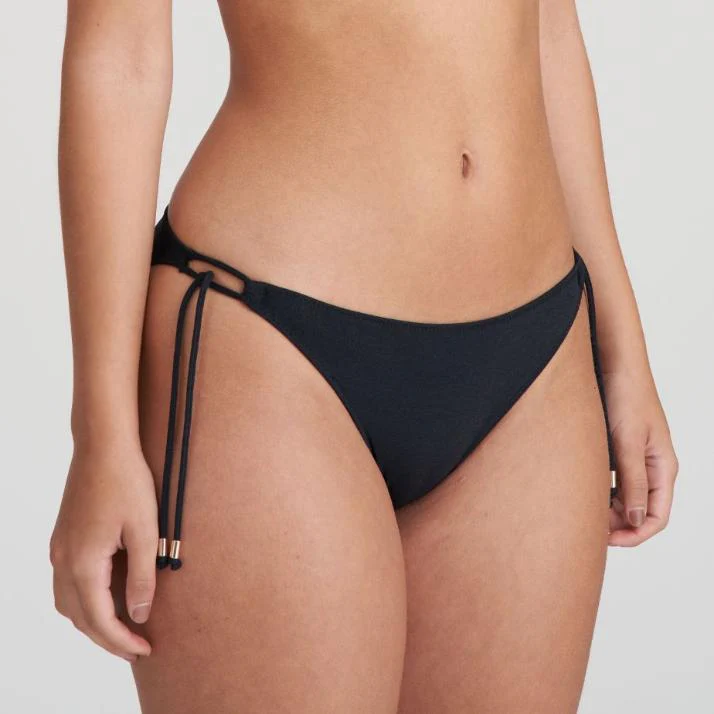 Dahu Bikini Heup Slip Met Koordjes 1006754 Zwart
