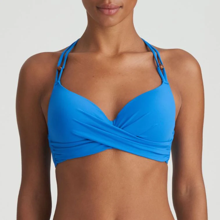 Flidais Plunge Voorgevormde Bikini Top 1007216 Mistral Blue - Image 2