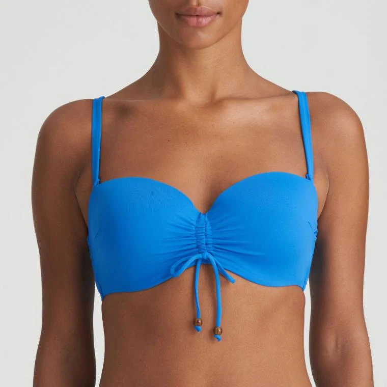 Flidais Voorgevormde Strapless Bikini Top 1007218 Mistral Blue