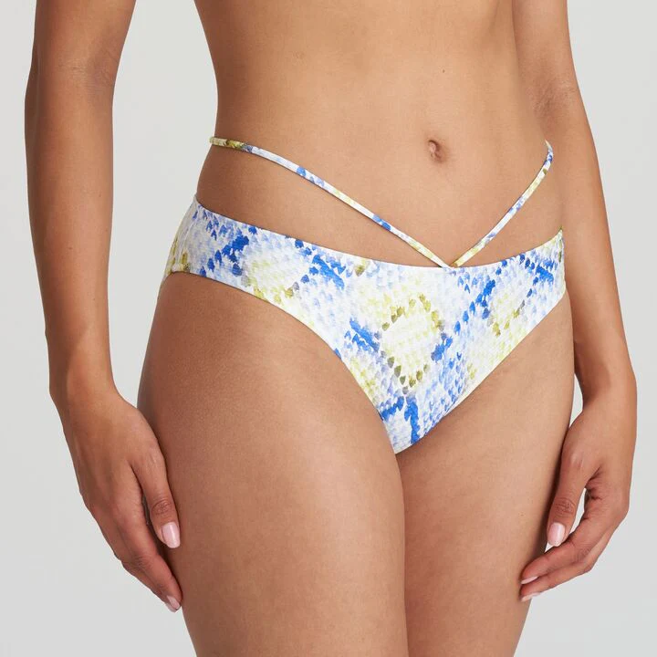 Lundey Bikini Slip 1006350 Lime Snake