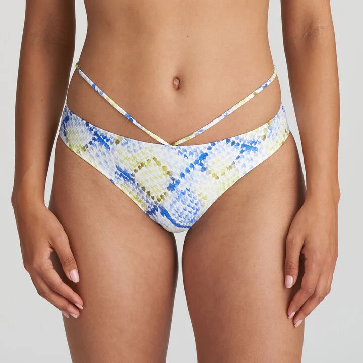 Lundey Bikini Slip 1006350 Lime Snake - Image 2