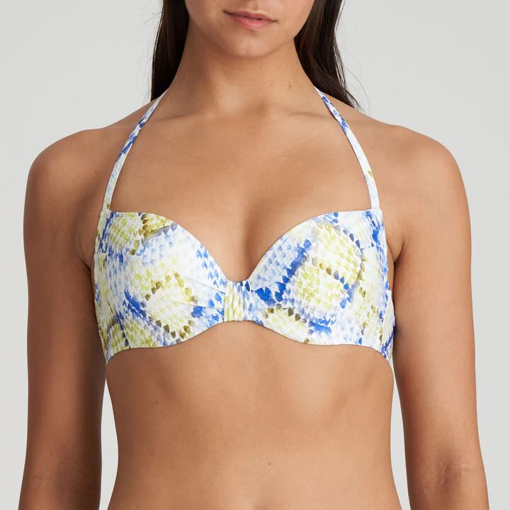Lundey Voorgevormde Bikini Top 1006316 Lime Snake