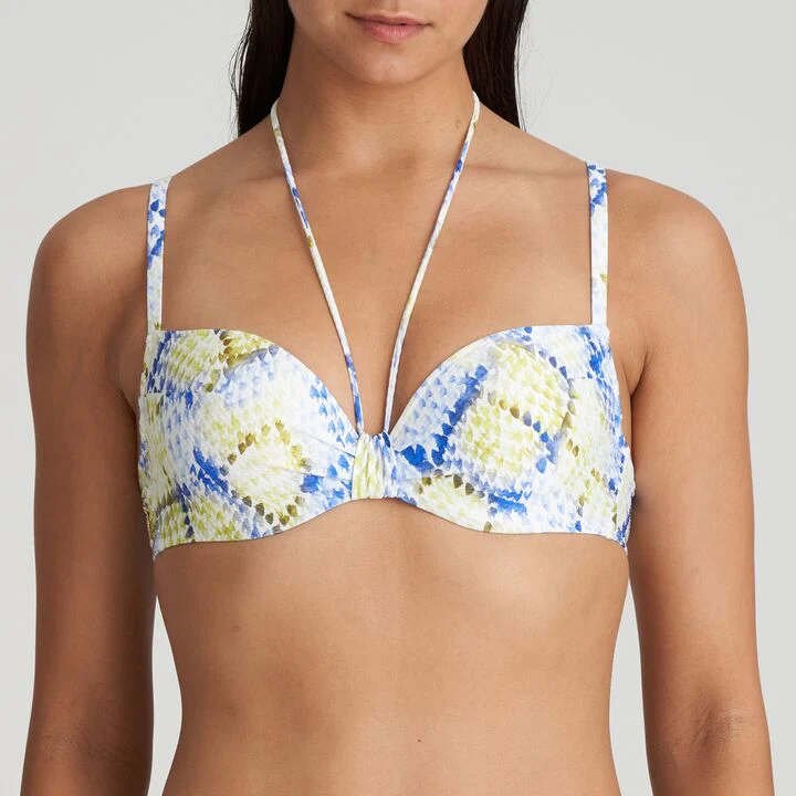 Lundey Voorgevormde Bikini Top 1006316 Lime Snake - Image 2