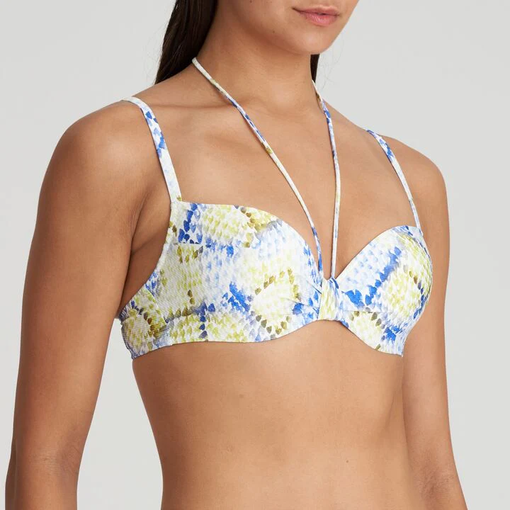 Lundey Voorgevormde Bikini Top 1006316 Lime Snake - Image 3