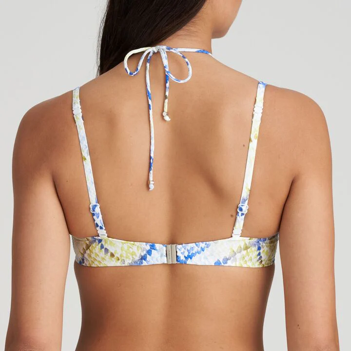 Lundey Voorgevormde Strapless Bikini Top 1006318 Lime Snake - Image 5