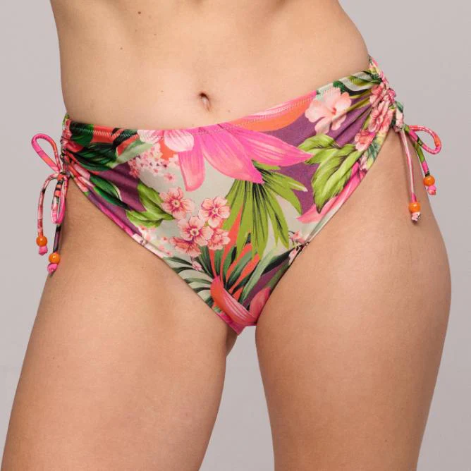 Norma Jeanne Bikini Taille Slip met Koordjes 1008051 Tropical Sun - Image 2