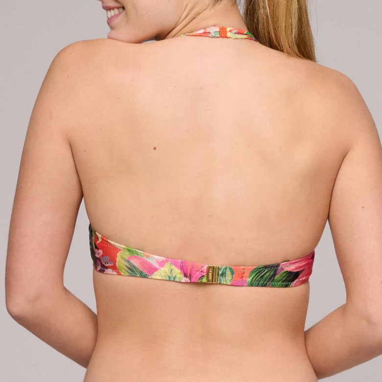Norma Jeanne Voorgevormde Plunge Bikini Top 1008016 Tropical Sun - Image 5