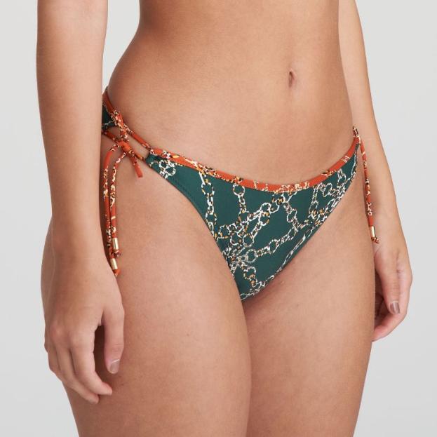 Tazar Bikini Heup Slip Met Koordjes 1006554 Malachite