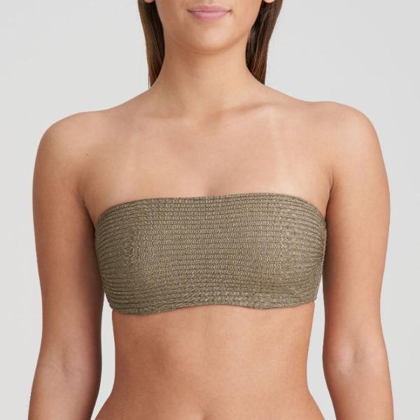 Tinjis Voorgevormde Bikini Strapless 1006918 Golden Olive