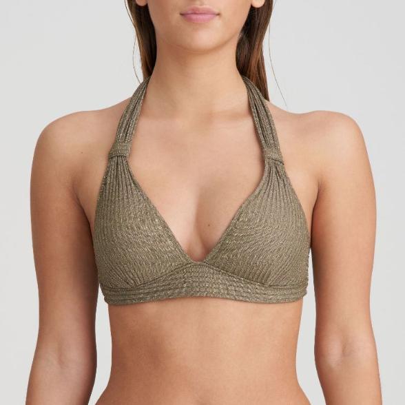 Tinjis Voorgevormde Triangel Bikini 1006913 Golden Olive