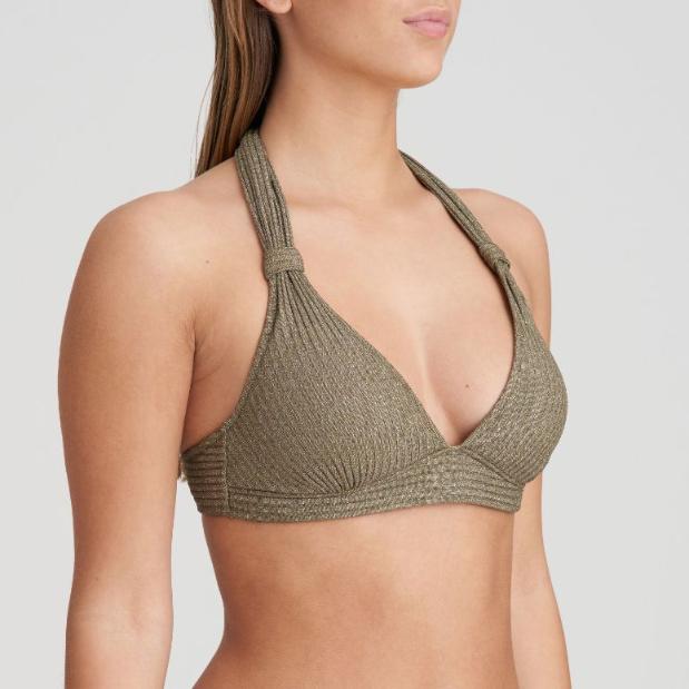 Tinjis Voorgevormde Triangel Bikini 1006913 Golden Olive - Image 2