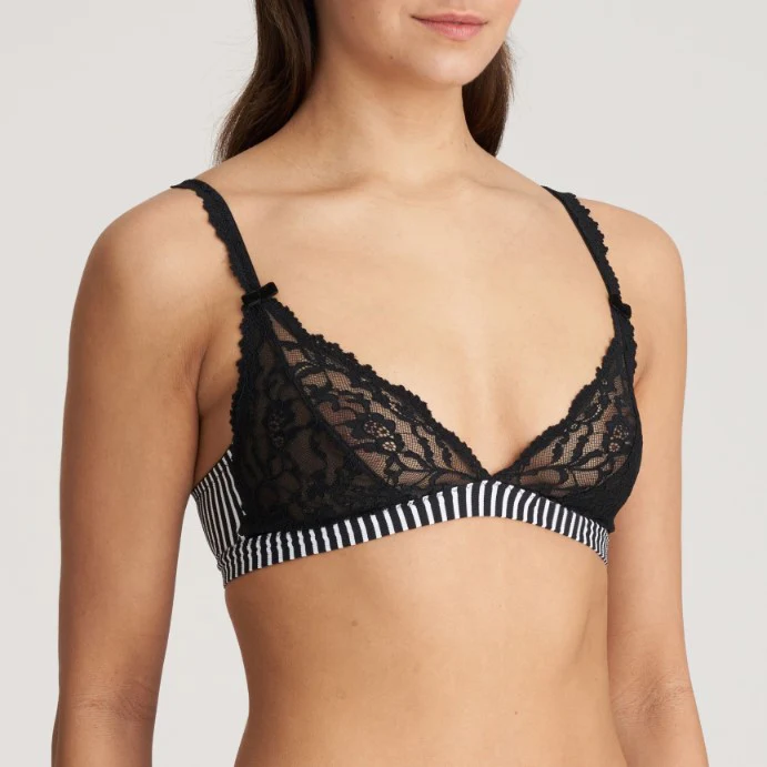 Sydny Bralette 0102724 Tuxedo Black - Image 3