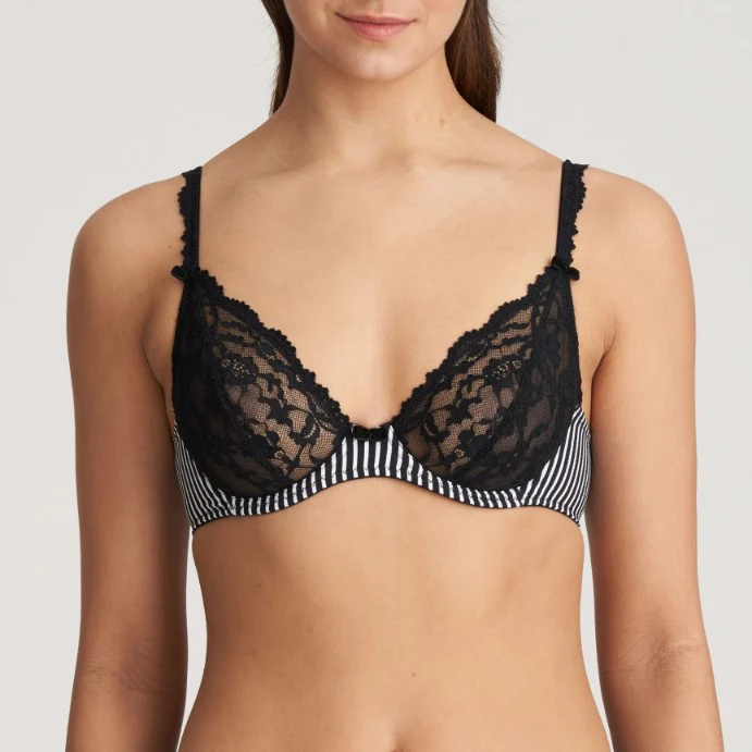 Sydny Plunge Bh 0102722 Tuxedo Black