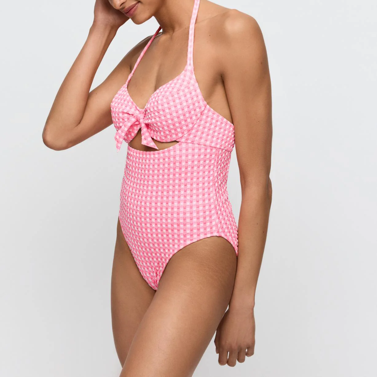 Mary Lynn Volle Cup Badpak 1008530 Rose Gingham - Image 5