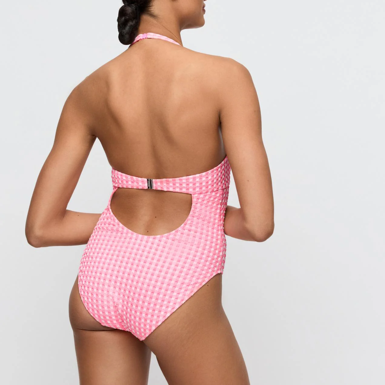 Mary Lynn Volle Cup Badpak 1008530 Rose Gingham - Image 6