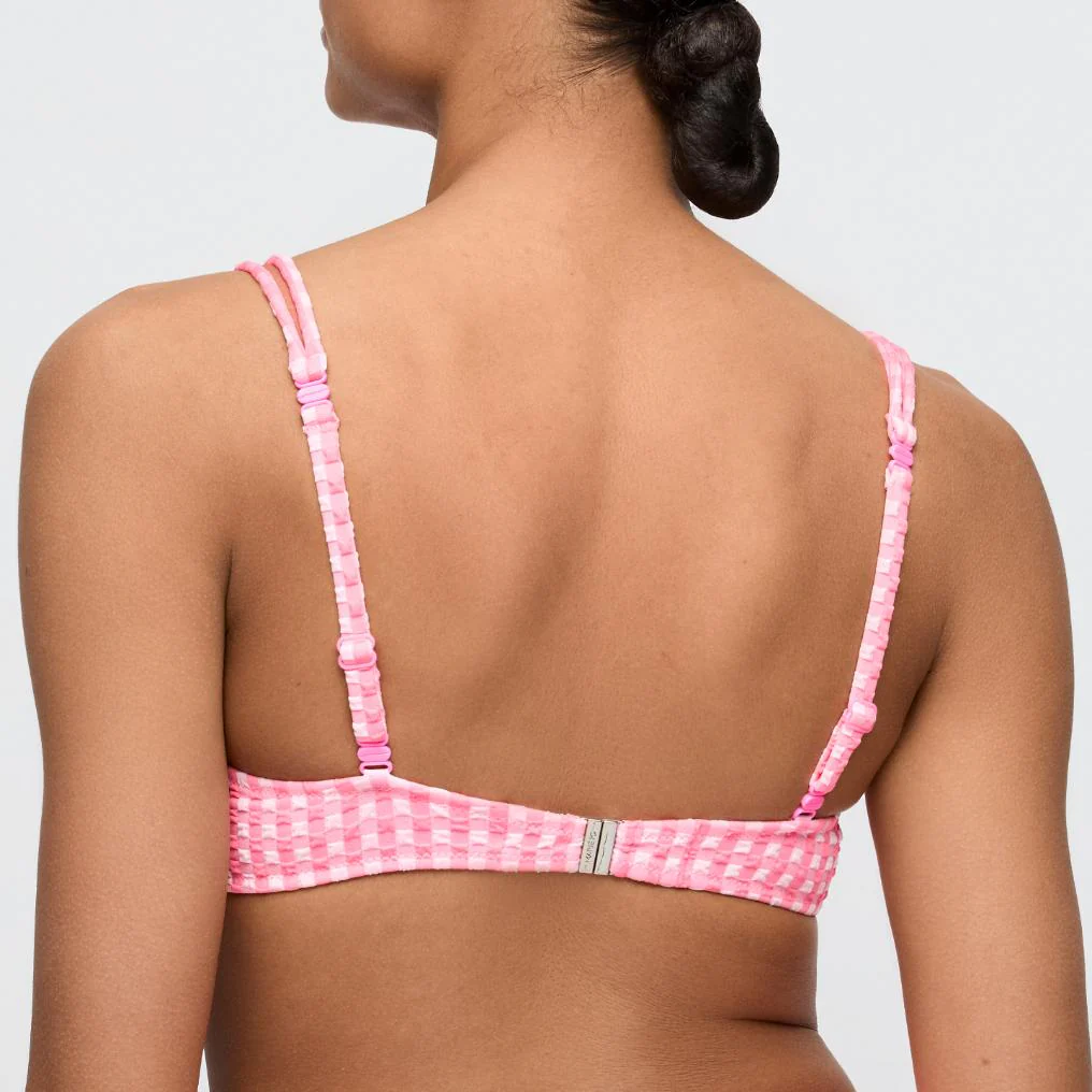 Mary Lynn Voorgevormde Balconette Bikini Top 1008519 Rose Gingham - Image 3