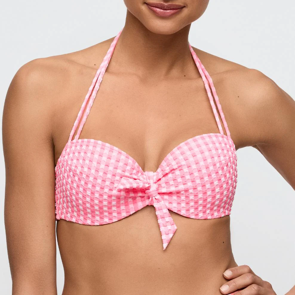 Mary Lynn Voorgevormde Balconette Bikini Top 1008519 Rose Gingham - Image 4