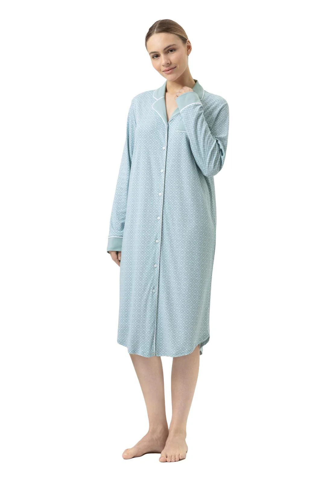 Mey Sleepshirt 1230099 Waterscape - Image 2
