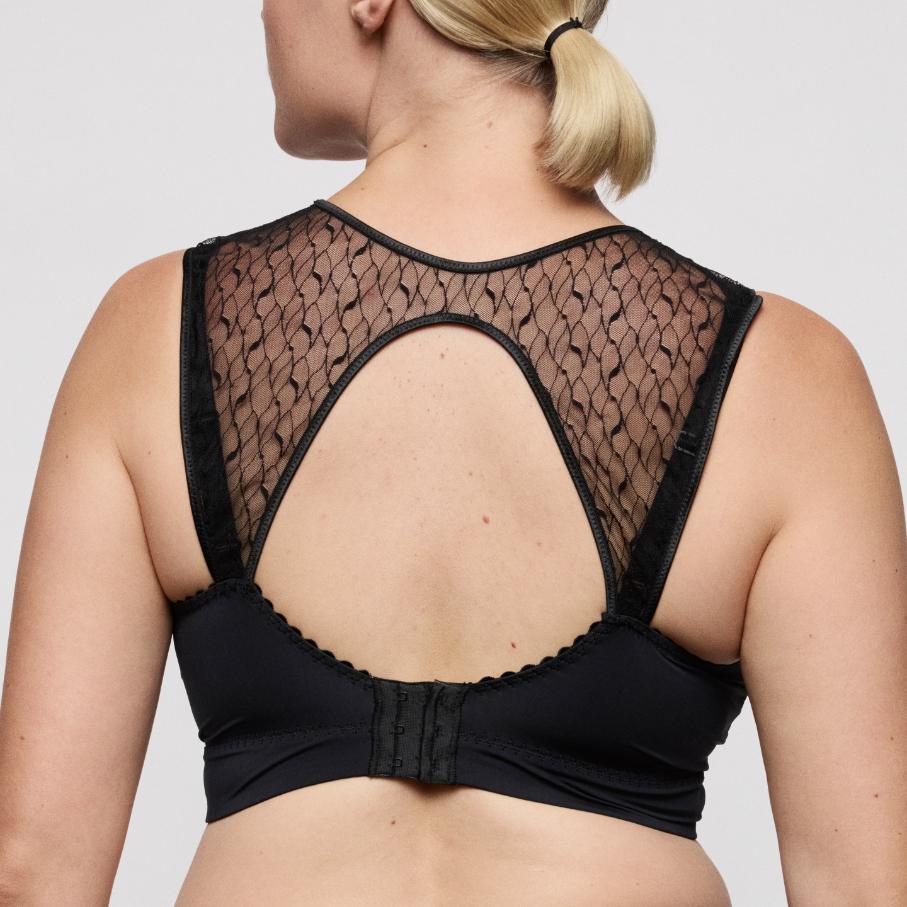 Naica Bralette Bh zonder Beugel  0163596 Zwart - Image 3