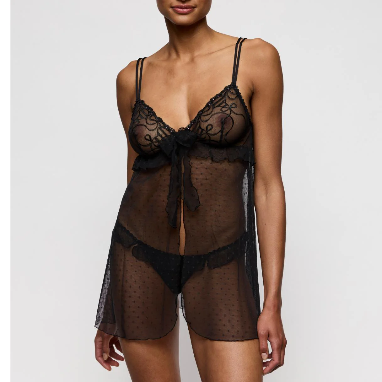 Noova Babydoll 0803000 Zwart