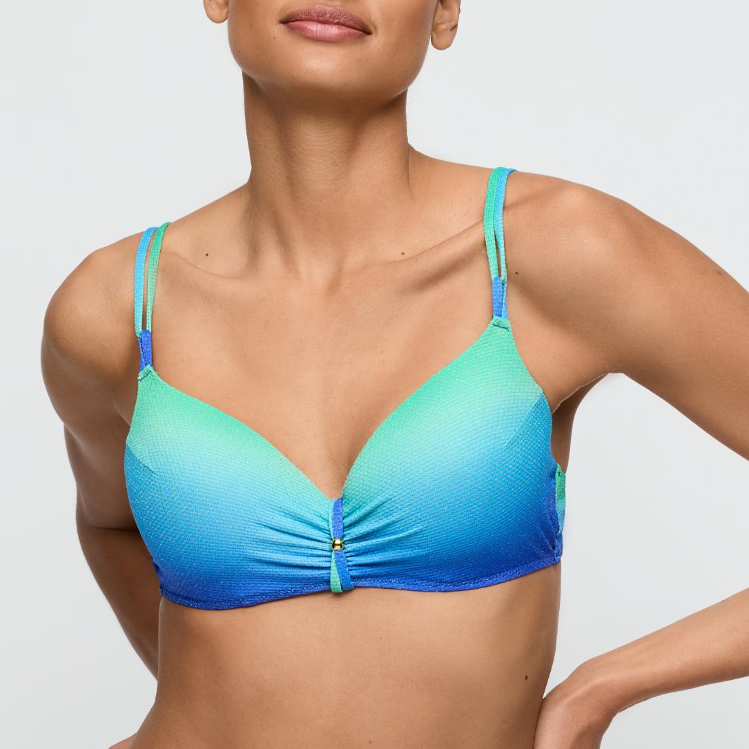 Nusa Dua Voorgevormde Plunge Bikini Top 1008116 Seascape