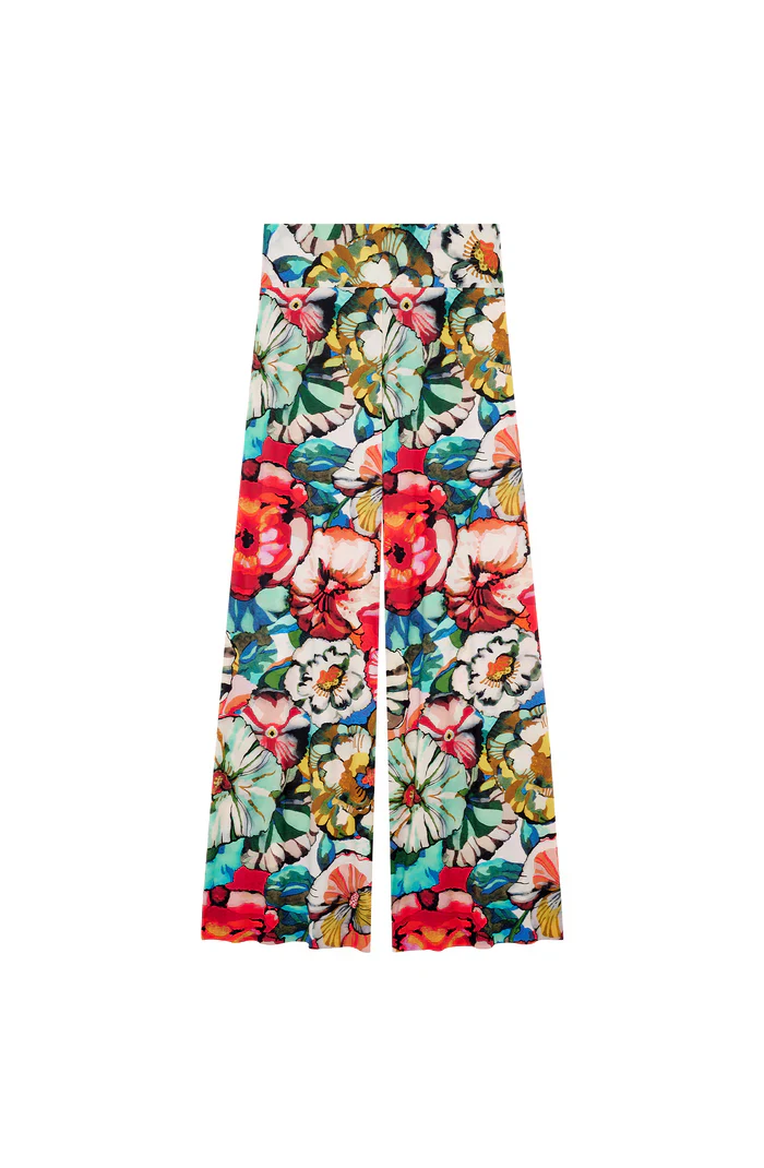 Flower Print Pantalon Pitta 69 Multicolor - Image 4