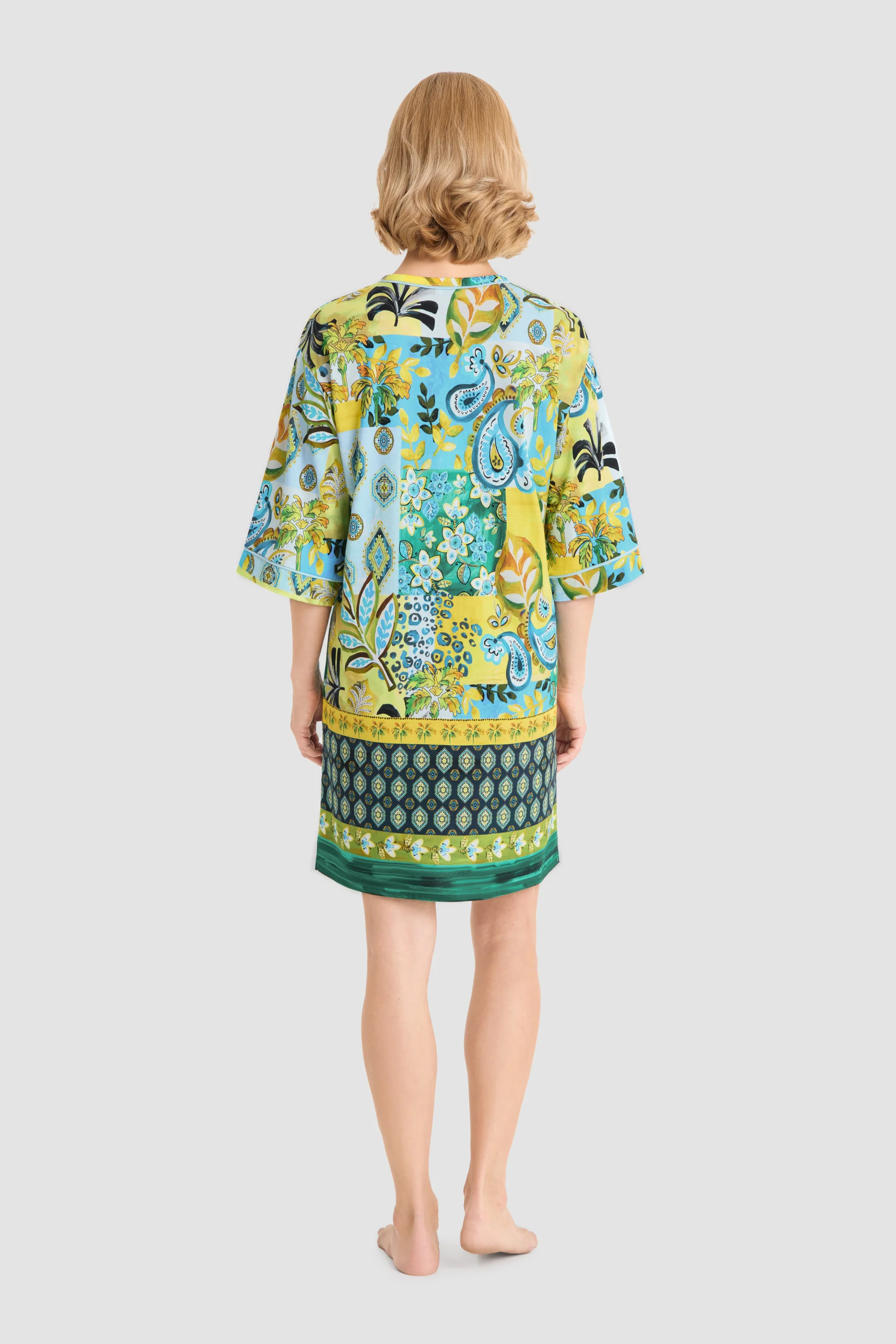 Paisley Nachthemd 1263041 Multicolor - Image 2