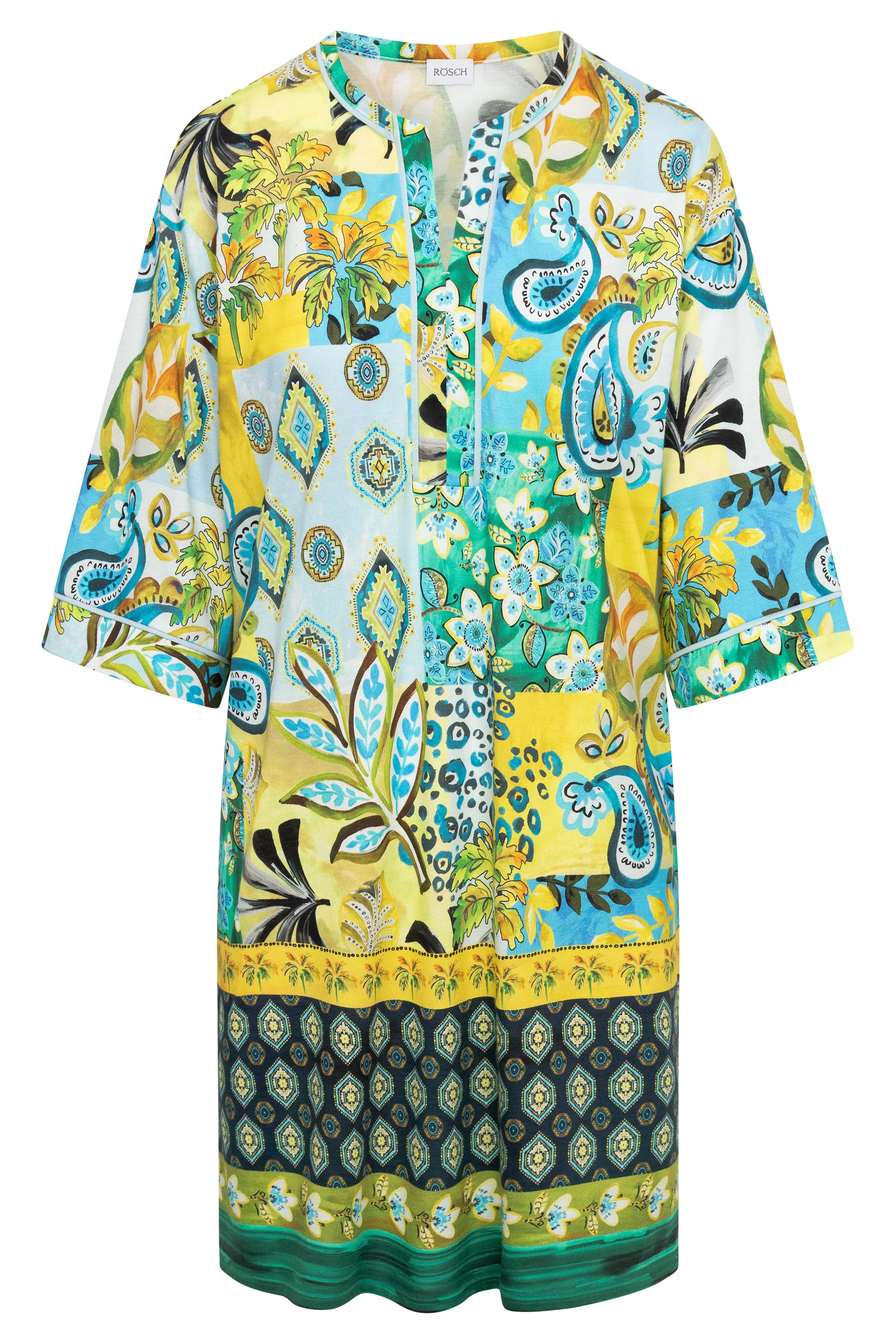 Paisley Nachthemd 1263041 Multicolor - Image 3