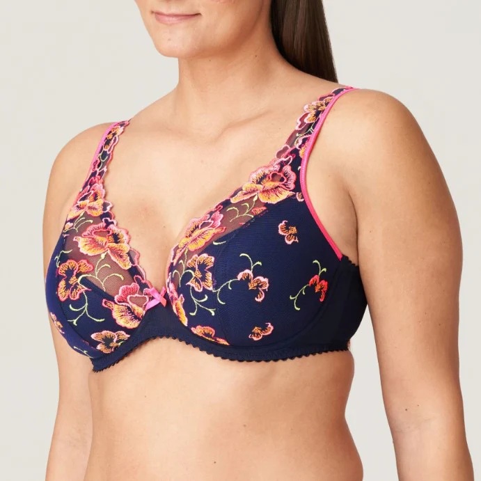 Devdaha Padded Plunge Bh 0163442 Velvet Blue - Image 2