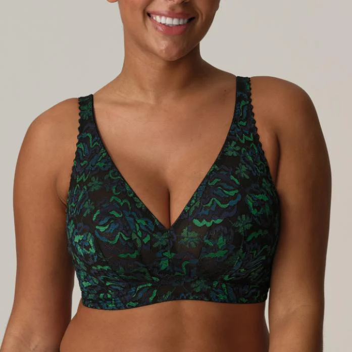 San Angel Bralette 0163496 Peacock Feather