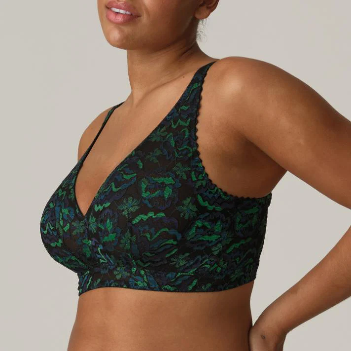 San Angel Bralette 0163496 Peacock Feather - Image 2