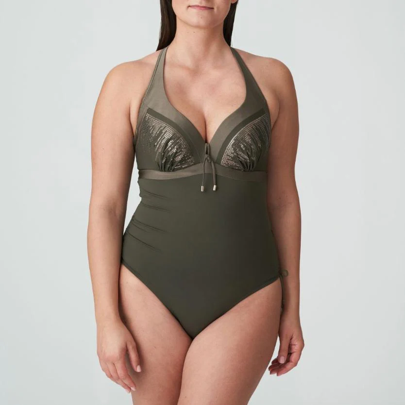 Aracruz Plunge Badpak met Beugel 4011839 Kaki - Image 2